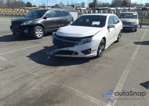 2011 Ford Fusion Sport из США, поврежденный, VIN 3FAHP0KC9BR103142